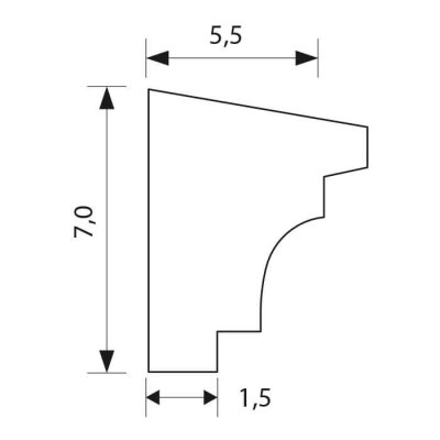 Gold Gesimsprofil ASP-B 13