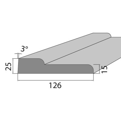 Perfect Rahmenprofil ASP-min 3 grau