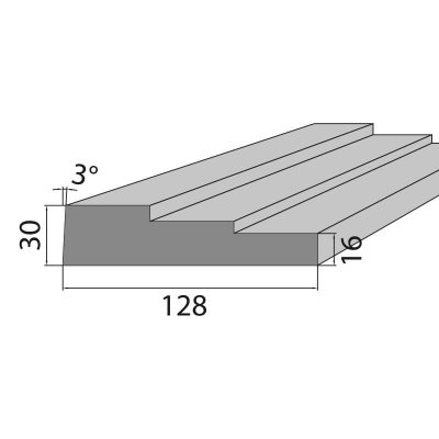 Perfect Rahmenprofil ASP-min 4 grau