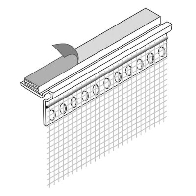 Perfect Fensterbankanschlussprofil