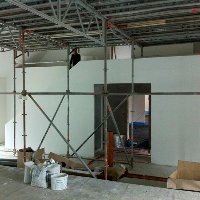 Schwimmbadinnendämmung Leer