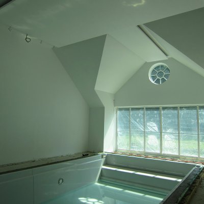 Schwimmbadinnendämmung Leer